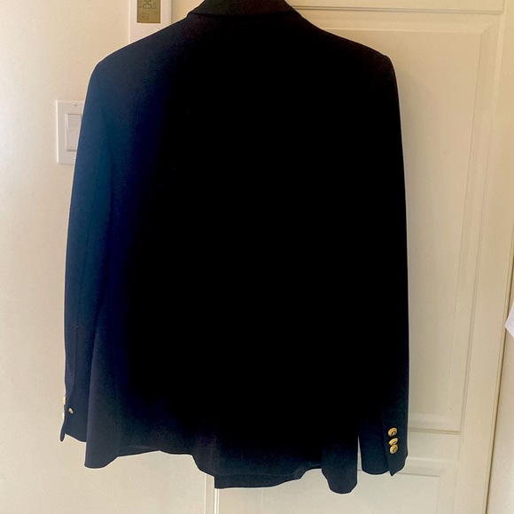 Black Zara blazer with gold buttons - Picture 3 of 4